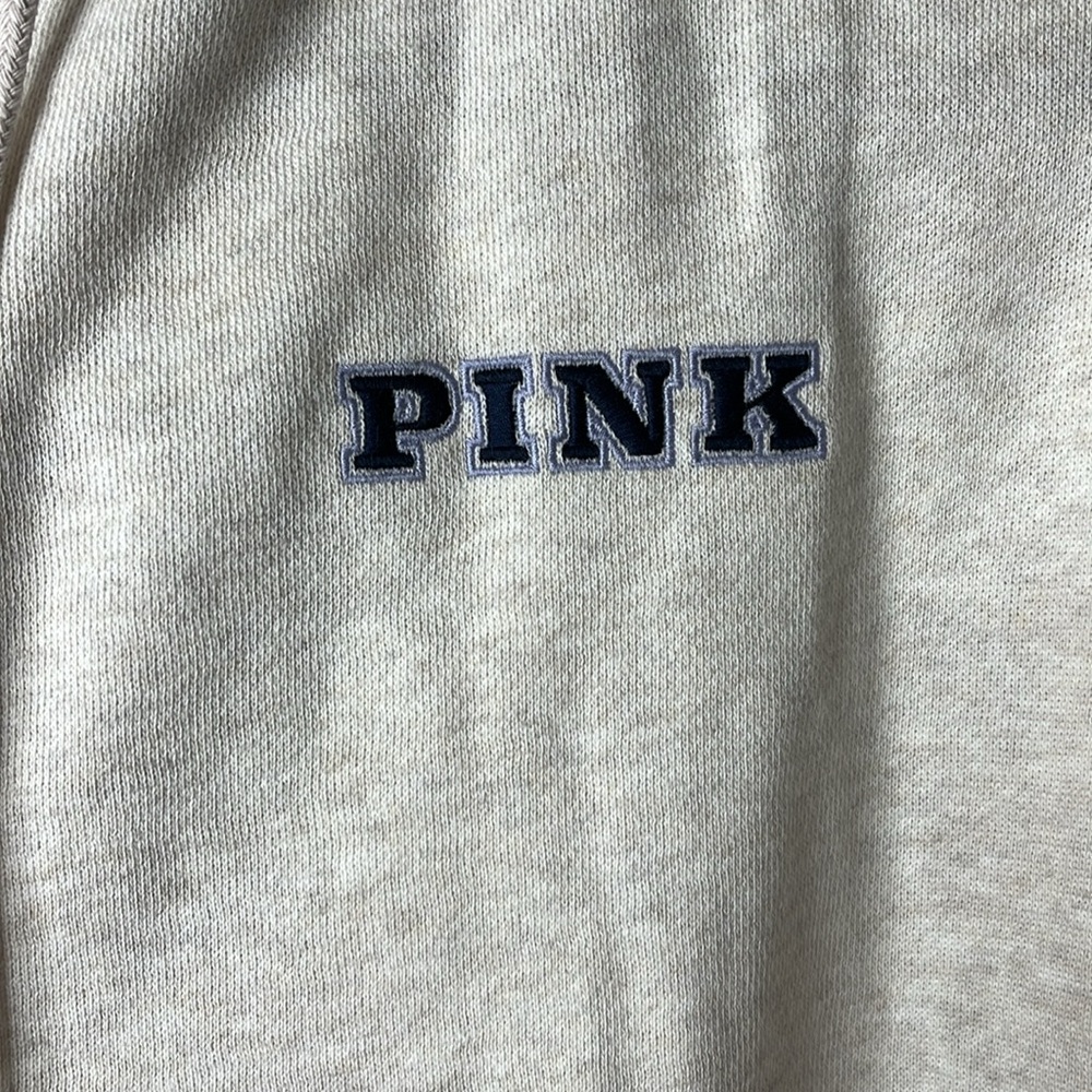 Victoria’s Secret Pink Zip Up Hoodie Sweatshirt size M NWT - Picture 2 of 5